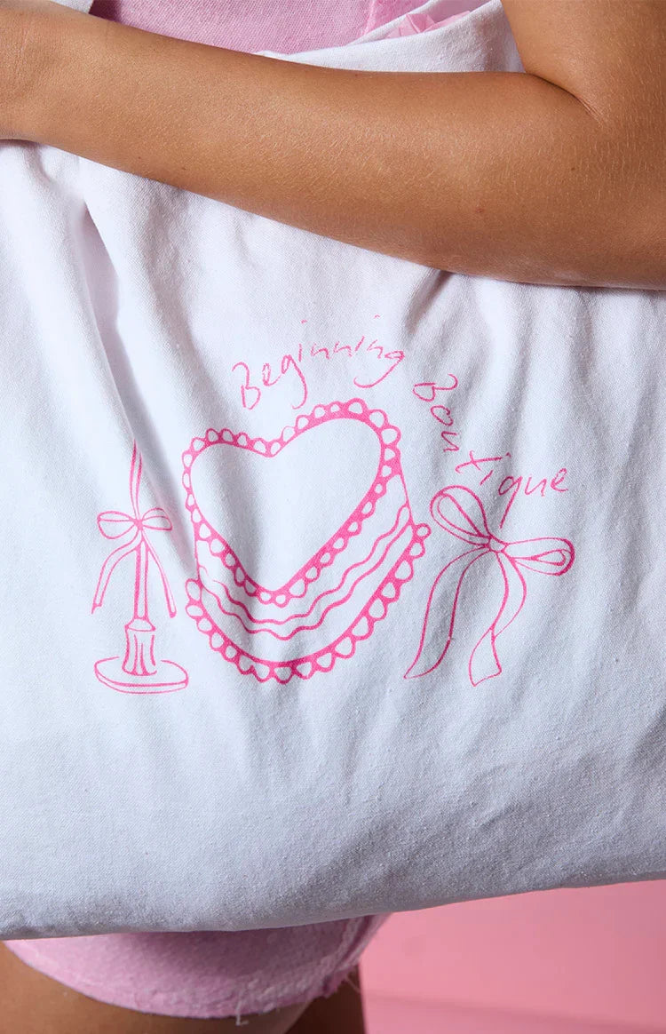 Birthday Cake Tote Bag