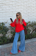 Chapman Red Sweater