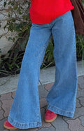 Dandy Mid Wash Denim Flare Jeans