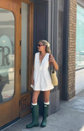 Hector White Playsuit
