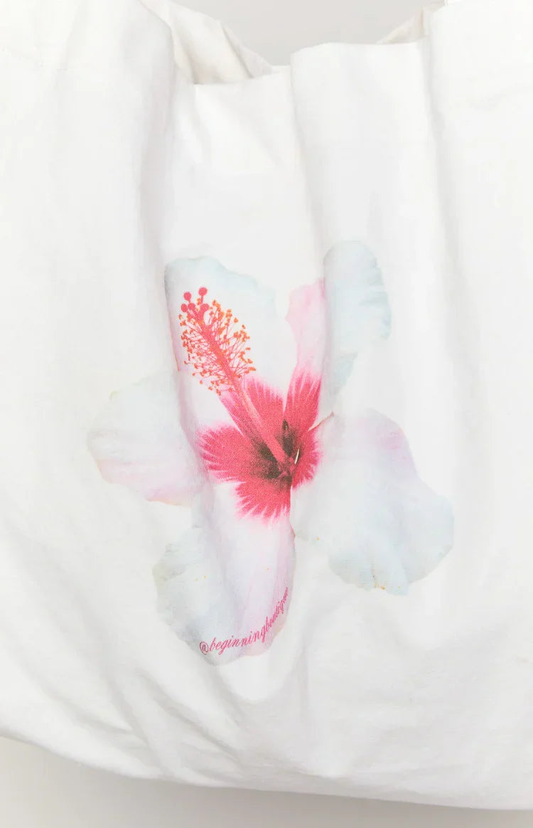 Hibiscus Tote Bag