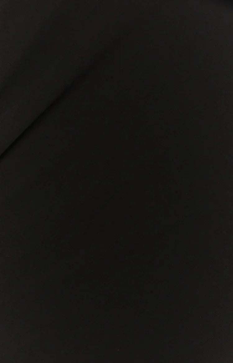 Jacqulin Black Maxi Skirt