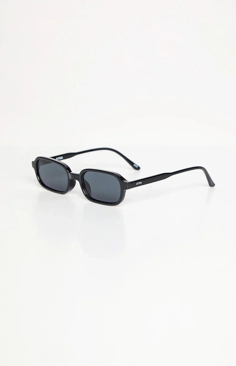 Otra Eyewear Frankie Black Rectangle Sunglasses