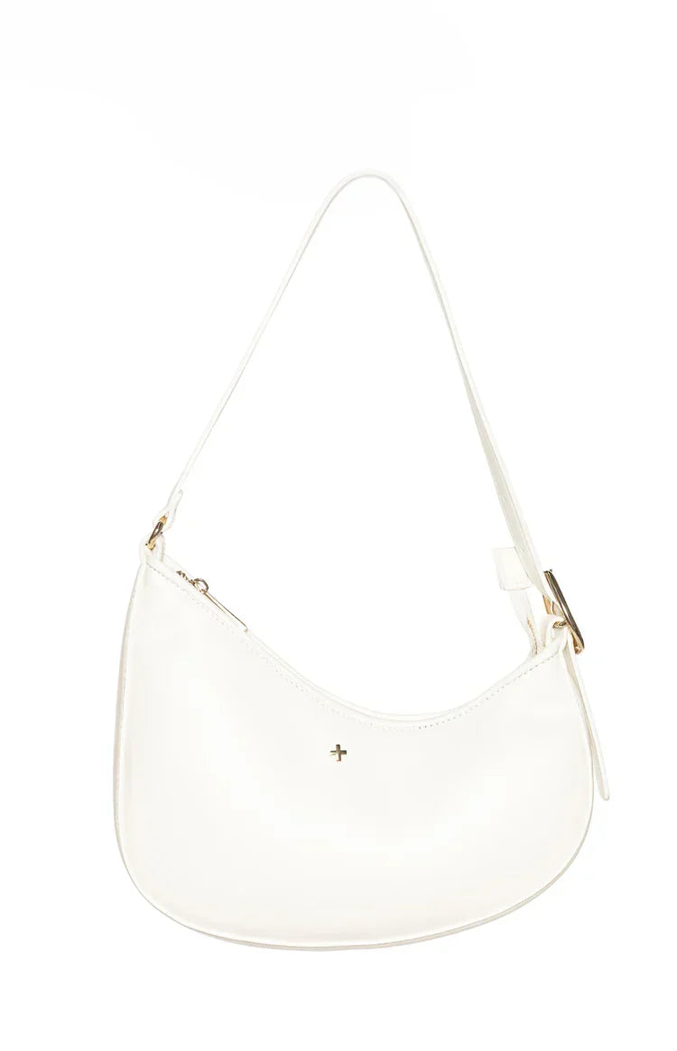 Peta and Jain Cinder White Shoulder Bag