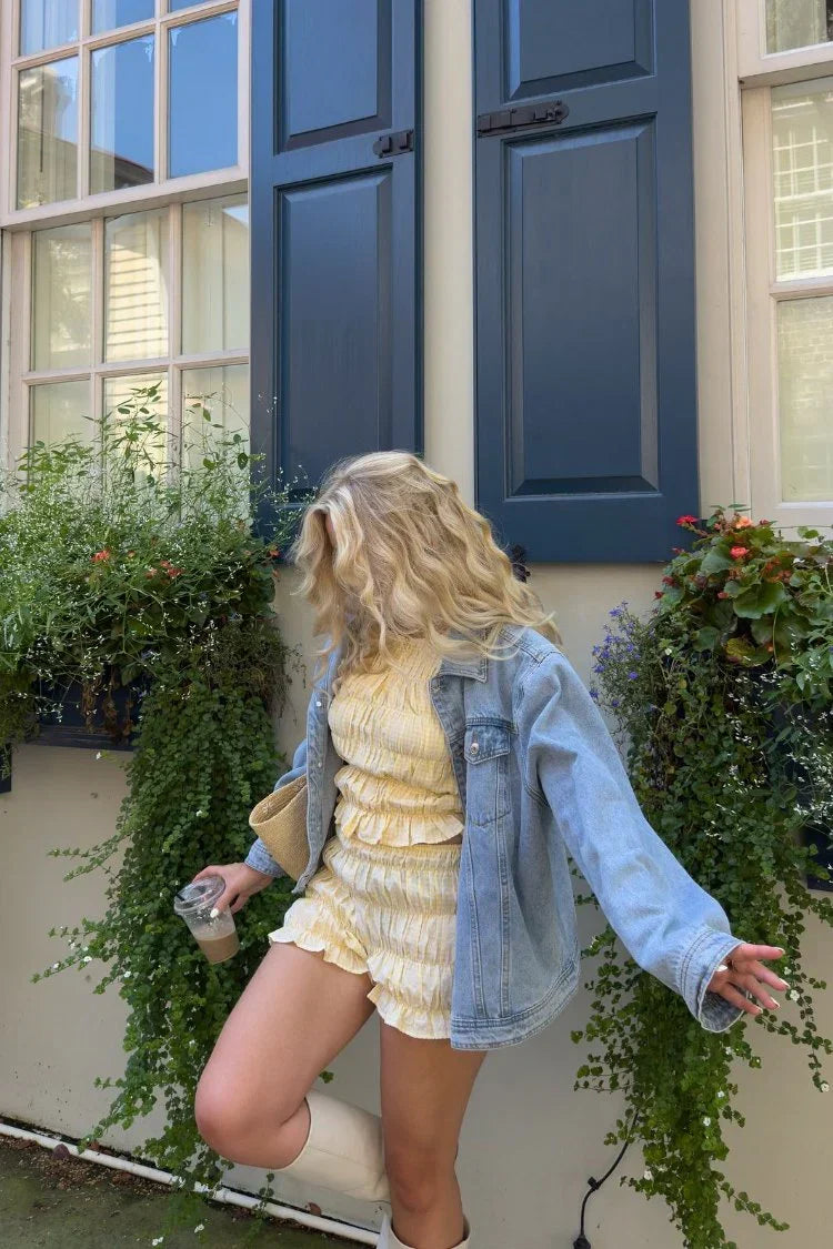 Tango Yellow Shorts