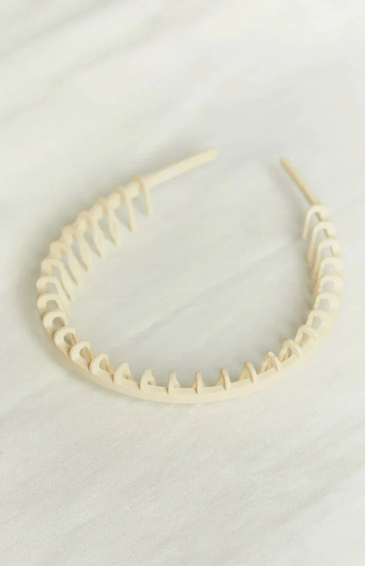 The Holly Cream Headband